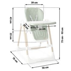 Nukido Elite hranilica za bebe zelena