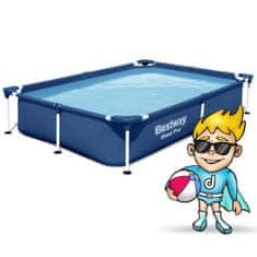 Bestway Pravokutni bazen s okvirom 221x150x43 cm 16-u-1 56401N