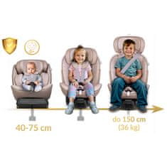 Nukido Aero Line bež autosjedalica 0-36 kg ISOFIX