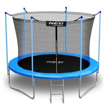 Neo-Sport Vrtni trampolin 6 stopa/183 cm s unutarnjom mrežom i ljestvama