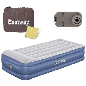 Bestway Madrac na napuhavanje 191x97x46 cm s ugrađenom električnom pumpom 67628