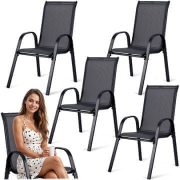 Sofotel SO-980 tekstilne vrtne stolice, set od 4 komada