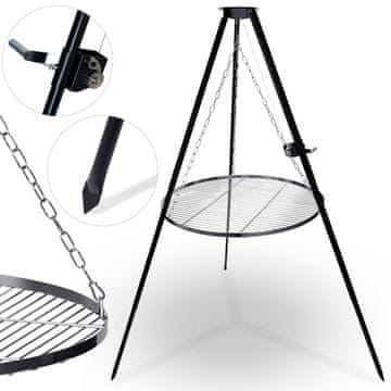 Berdsen BD-884 Rešetka za kamin s tronožcem 80 cm