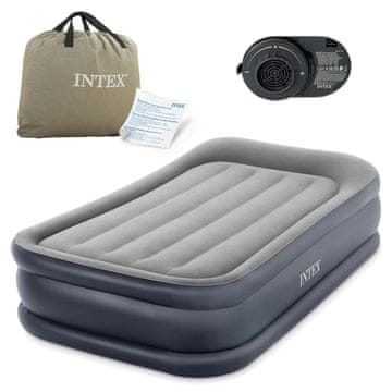 Intex Madrac na napuhavanje 191x99x42 cm s ugrađenom električnom pumpom 64132ND