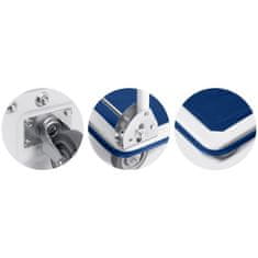 Humberg Ručna kolica HM-505, bijela i plava