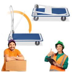 Humberg Ručna kolica HM-505, bijela i plava