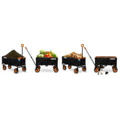 Humberg Sklopiva transportna kolica 100l HM-513