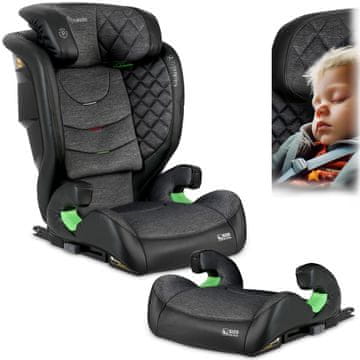 Nukido Louis autosjedalica crna/siva 15-36 kg ISOFIX
