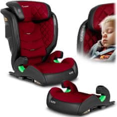 Nukido Louis autosjedalica crno-crvena 15-36 kg ISOFIX