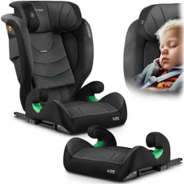 Nukido Louis mekana autosjedalica crno/siva 15-36 kg ISOFIX