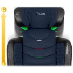 Nukido Louis autosjedalica crna/tamnoplava 15-36 kg ISOFIX