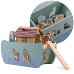 Nukido Drvena Noina arka sa životinjama NK-862