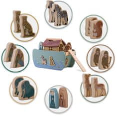 Nukido Drvena Noina arka sa životinjama NK-862