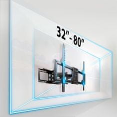 Humberg nosač za TV od 70 kg za dijagonale od 32-80 inča