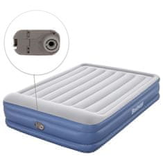 Bestway Madrac na napuhavanje 203x152x46 cm s ugrađenom električnom pumpom 67630