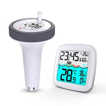Berdsen Meteorološka stanica sa senzorom za bazen BD-913 bijela