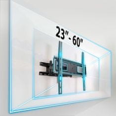 Humberg nosač za TV 23-60 inča, 45 kg