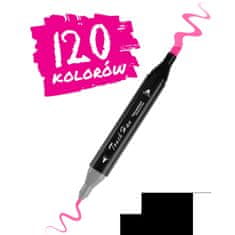 Nukido NK-913 alkoholni markeri s vrećicom od 120 komada