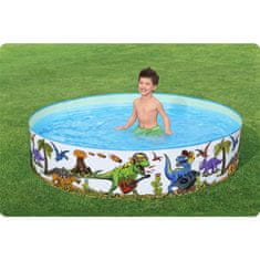 Bestway Dječji vrtni bazen dinosaur 183 x 38 cm 55022