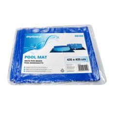 Dmuchane Univerzalna folijska cerada za vrtni bazen 435 x 435 cm DM-503