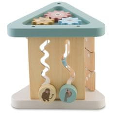 Nukido Drvena senzorna igračka trokut NK-860