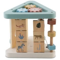 Nukido Drvena senzorna igračka trokut NK-860