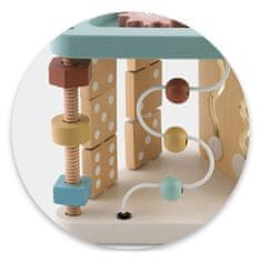 Nukido Drvena senzorna igračka trokut NK-860