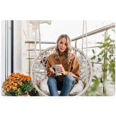 Sofotel Viseća vrtna ljuljačka BOHO bež