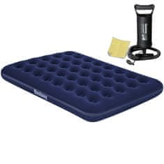 Bestway Madrac na napuhavanje 191x132x22 cm s klipnom pumpom 67002