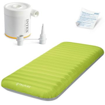 Intex Madrac na napuhavanje 191x76x17 cm s električnom pumpom 64097