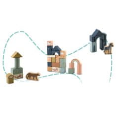 Nukido NK-858 drveni građevinski blokovi