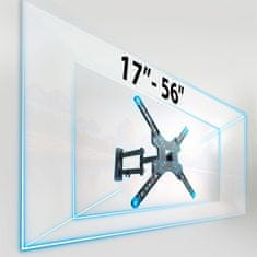 Humberg nosač za TV 17-56 inča, 30 kg