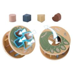 Nukido Drvena igračka papiga na povlačenje NK-854