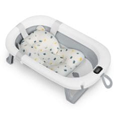 Ricokids Sklopiva kada za djecu, dojenčad s termometrom i umetkom Ricokids RK-287 bijela i siva