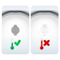 Ricokids Sklopiva kada za djecu, dojenčad s termometrom i umetkom Ricokids RK-287 bijela i siva