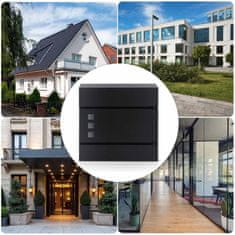 Humberg Poštanski sandučić 37x37x10,5 cm antracit HM-863