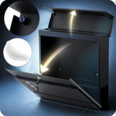 Humberg Poštanski sandučić 37x37x10,5 cm antracit HM-863