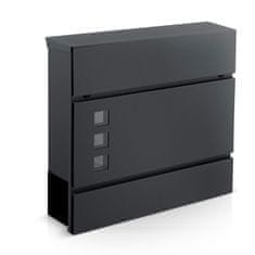 Humberg Poštanski sandučić 37x37x10,5 cm antracit HM-863