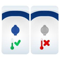 Ricokids Sklopiva kada za djecu, dojenčad s umetkom Ricokids RK-286 bijela i plava