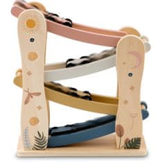 Nukido Drvena igračka s toboganom i autićima NK-855