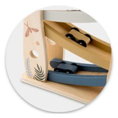 Nukido Drvena igračka s toboganom i autićima NK-855