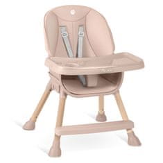 Nukido Tilo ružičasta stolica za hranjenje