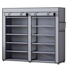 Massido MS-805 tekstilni ormarić za cipele, grafitni