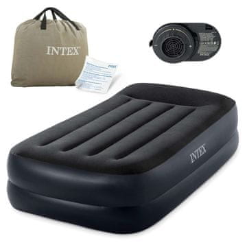 Intex Madrac na napuhavanje 191x99x42 cm s ugrađenom električnom pumpom 64122ND