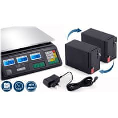 Humberg MH-190 elektronička vaga za trgovine od 40 kg