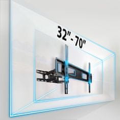 Humberg nosač za TV od 32-70 inča, 45 kg