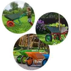 Humberg Kotač za kolica bez zračnica 3.00-4 žuto-plavi