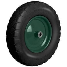 Humberg Kotač za kolica bez zračnica 4.00-8 crno-zeleni