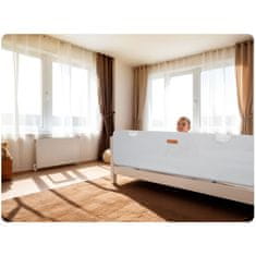 Nukido Zaštitna ograda za krevet 150 x 44 x 41 cm siva