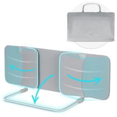 Nukido Zaštitna ograda za krevet 150 x 44 x 41 cm siva